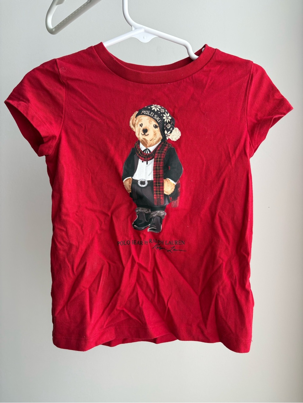 Polo Bear Cotton Jersey Tee by Ralph Lauren, Christmas Toddler